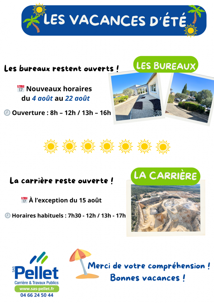 Vacances d't 2025 !