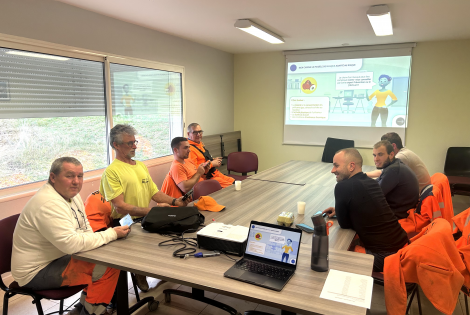 Formation en interne avec nos salari�s !